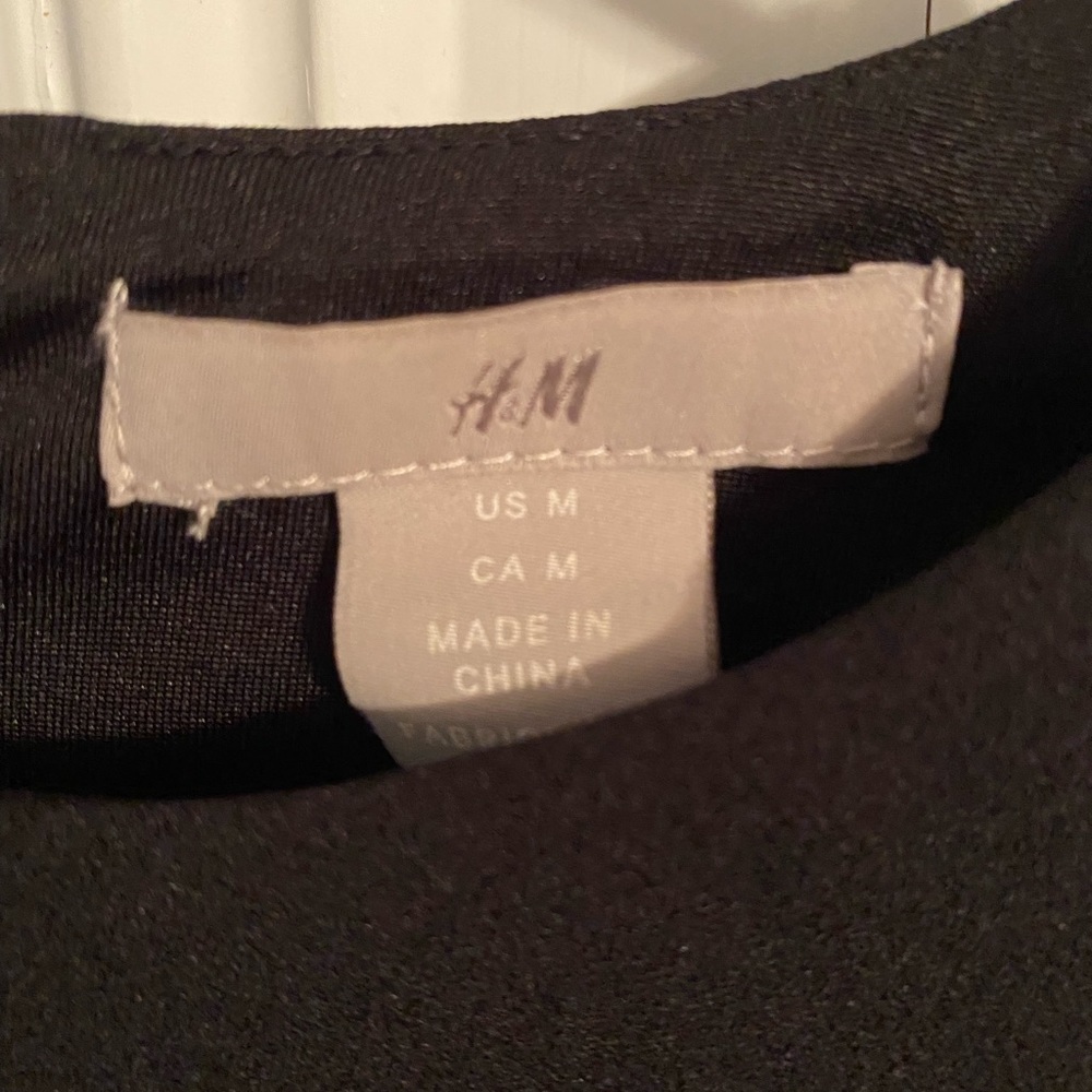 Black H&M dress.  Barely worn